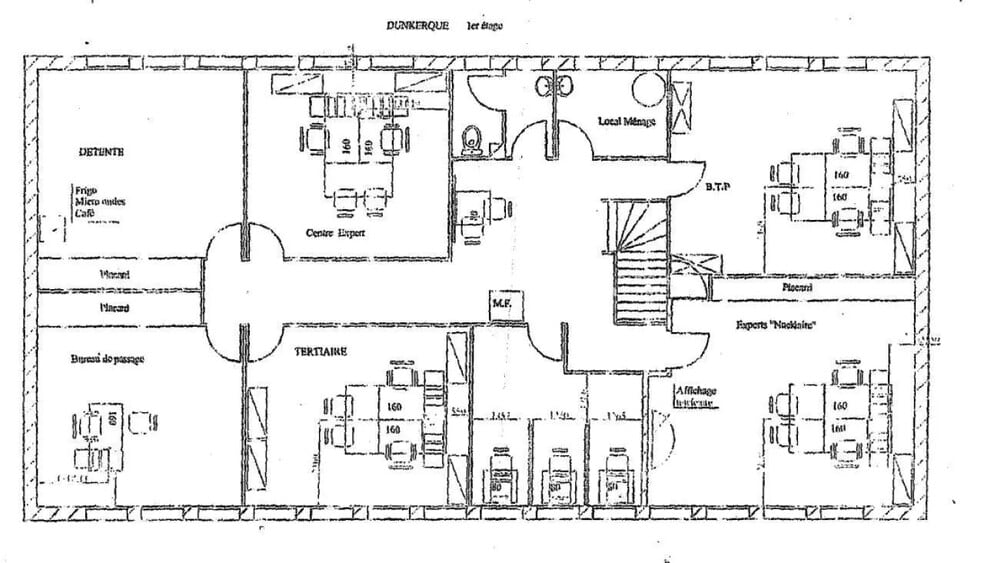 43 Rue Caumartin, Dunkerque à louer - Plan d’étage – Image 2 sur 3