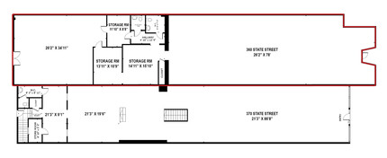 360 & 370 State Street, Salem, OR à louer Plan d’étage– Image 1 sur 1