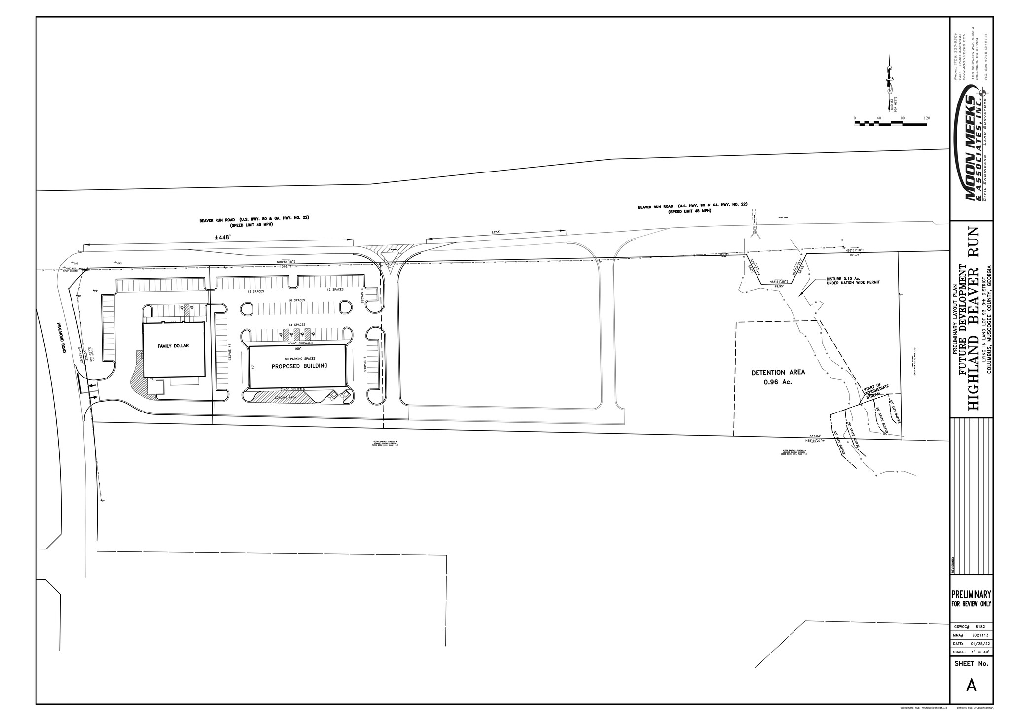 7930 Beaver Run Rd, Midland, GA à louer Plan de site– Image 1 sur 4