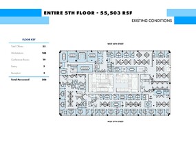 555 W 57th St, New York, NY à louer Plan d’étage– Image 1 sur 1