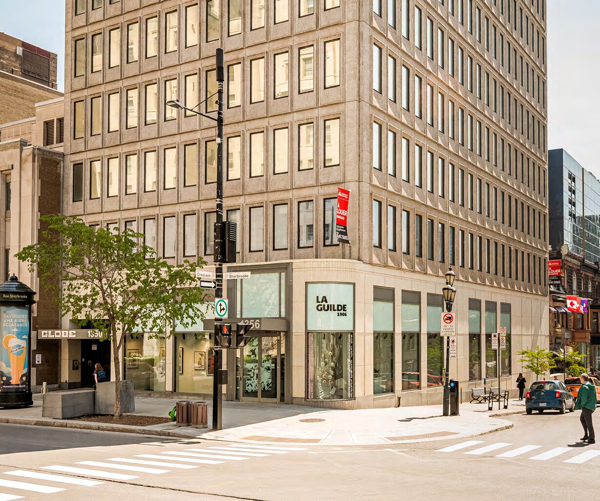 1350-1356 Rue Sherbrooke O, Montréal, QC à louer Photo de l’immeuble– Image 1 sur 6