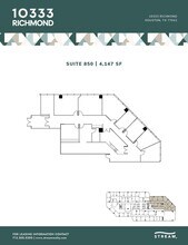 10333 Richmond Ave, Houston, TX à louer Plan d’étage– Image 1 sur 1