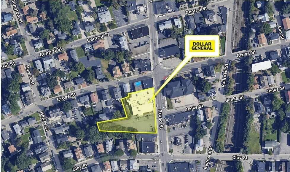 400 Broad St, Central Falls, RI à vendre - Aérien – Image 2 sur 2