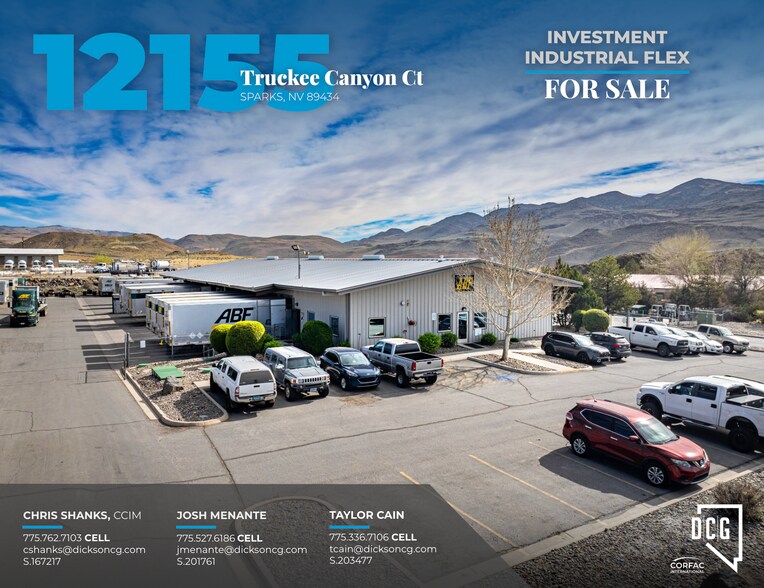 12155 Truckee Canyon Ct, Sparks, NV à vendre - Photo principale – Image 1 sur 13