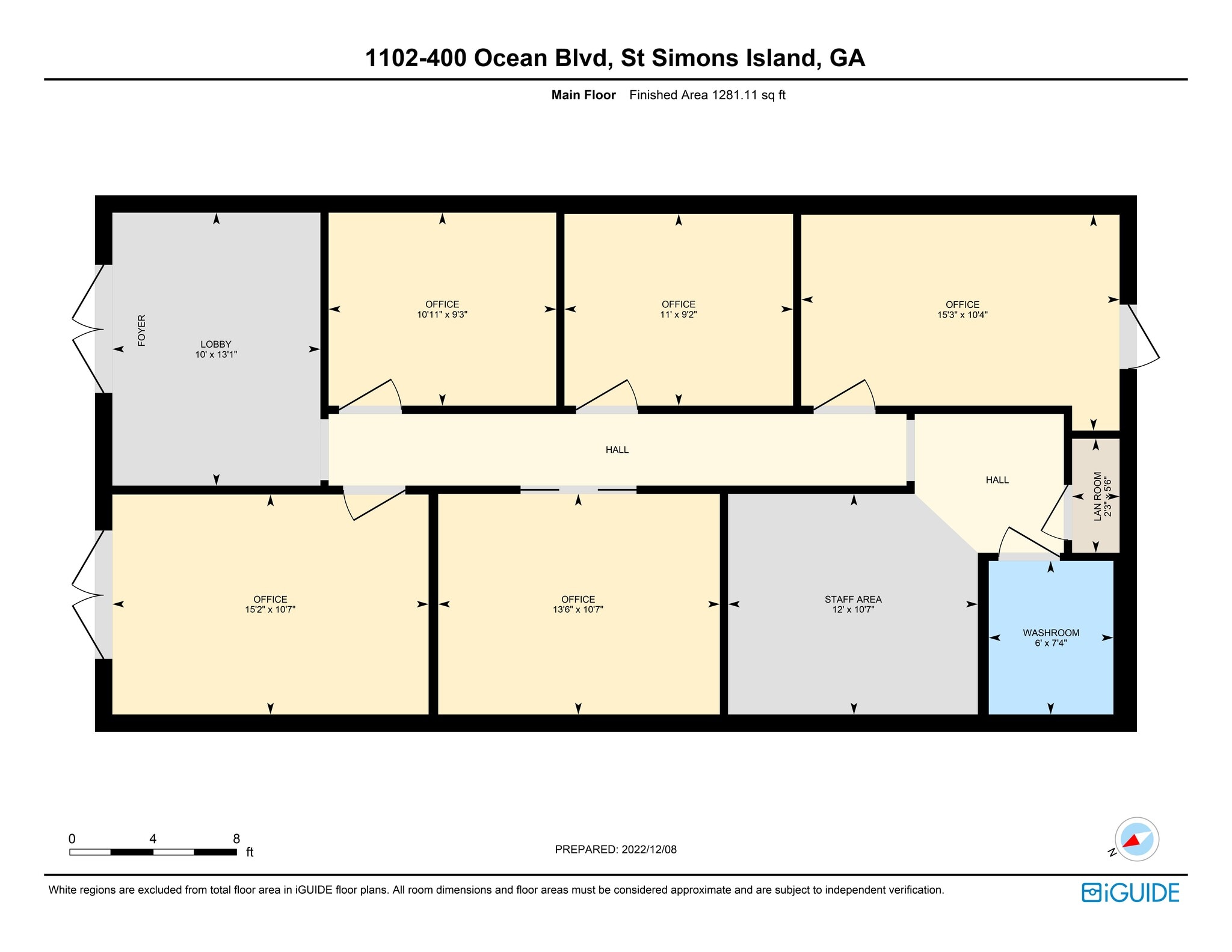 400 Ocean Blvd, Saint Simons Island, GA à louer Plan de site– Image 1 sur 17