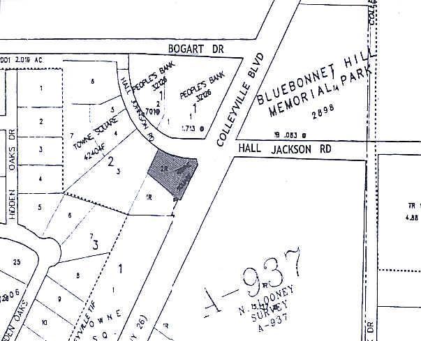 5708 Colleyville Blvd, Colleyville, TX à louer - Plan cadastral – Image 2 sur 2