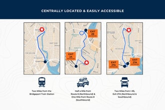 229-261 Merriam St, Bridgeport, CT à louer Carte– Image 2 sur 20