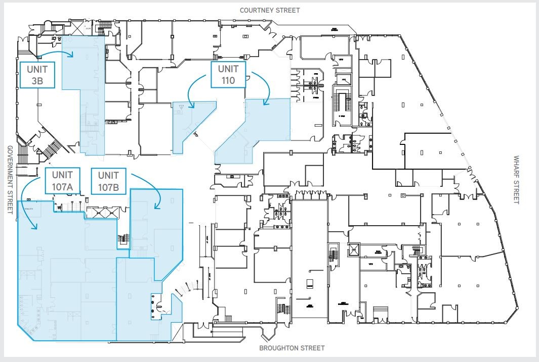 910 Government St, Victoria, BC à louer Plan d’étage– Image 1 sur 1