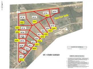 Plus de détails pour Kersey Road, Elko, GA - Terrain à vendre