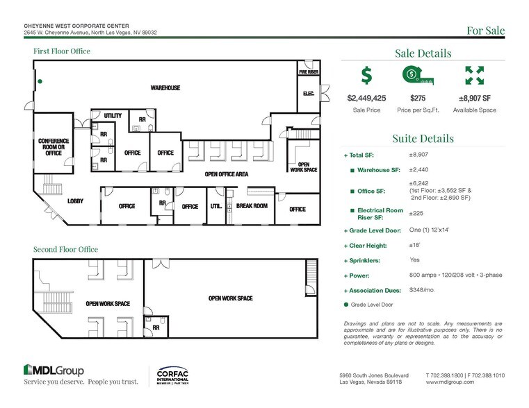 2645 W Cheyenne Ave, North Las Vegas, NV à vendre - Photo de l’immeuble – Image 3 sur 19