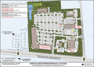 Cranbury Half Acre Rd, Jamesburg, NJ à louer Plan de site– Image 1 sur 1