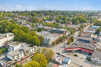 1718 Venables St, Vancouver, BC - Vue aérienne vue de carte