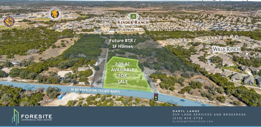 1945 Borgfeld Drive, San Antonio, TX à vendre - Photo principale – Image 1 sur 5