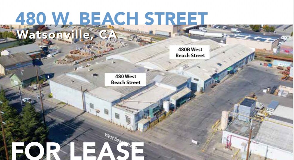 480 W Beach St, Watsonville, CA à louer - Photo de l’immeuble – Image 3 sur 9