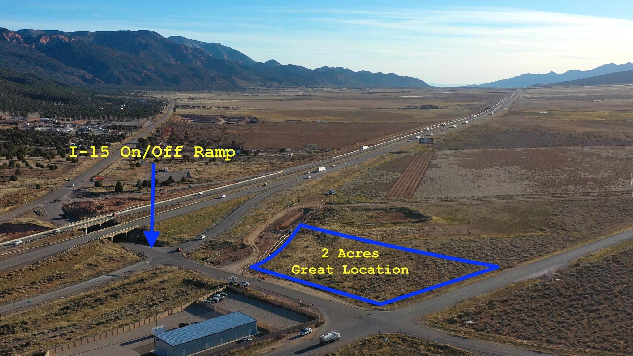 2 Acres I-15 Exit, Cedar City, UT à vendre Photo principale– Image 1 sur 26