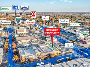 116 S Broadway, Edmond, OK - VUE AÉRIENNE vue de carte - Image1