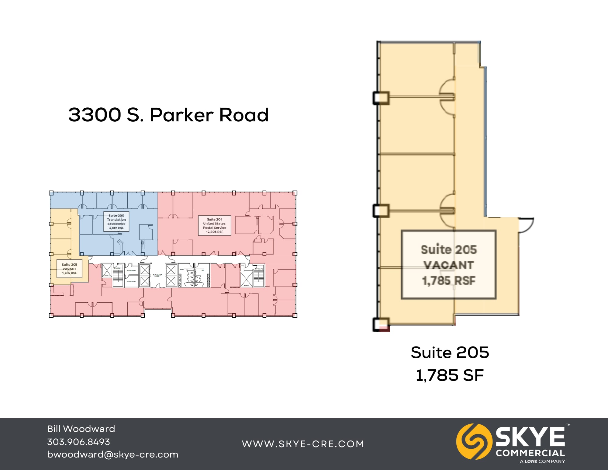 3300 S Parker Rd, Aurora, CO à vendre Plan d’étage– Image 1 sur 1