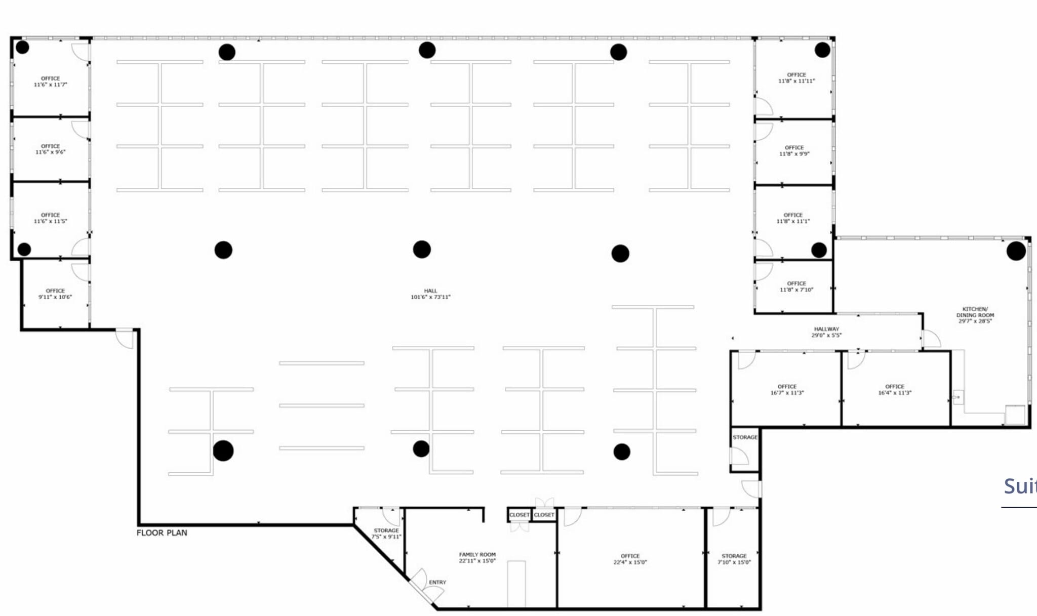 90 Sheppard Ave E, Toronto, ON à louer Plan d’étage– Image 1 sur 6