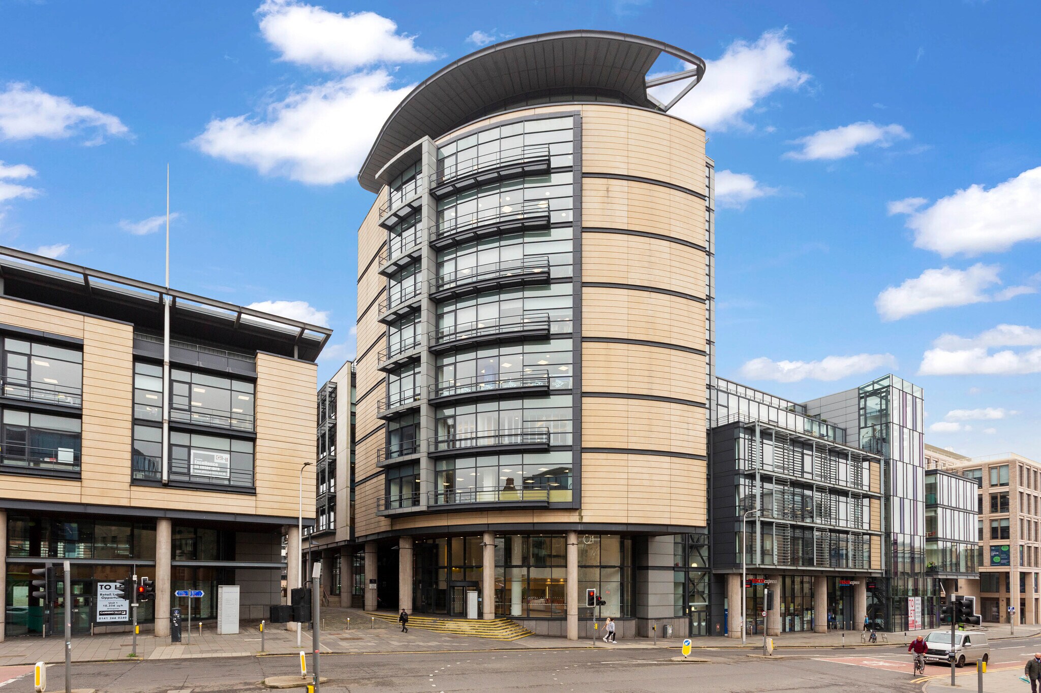 133 Fountainbridge, Edinburgh à louer Photo de l’immeuble– Image 1 sur 14