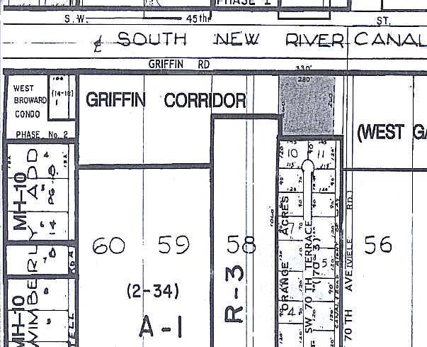 7320 Griffin Rd, Fort Lauderdale, FL à louer - Plan cadastral – Image 3 sur 8