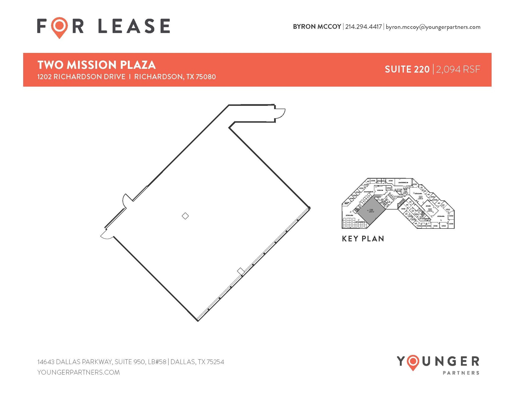 1202 Richardson Dr, Richardson, TX à louer Plan d’étage– Image 1 sur 1
