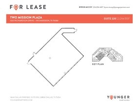 1202 Richardson Dr, Richardson, TX à louer Plan d’étage– Image 1 sur 1