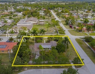 Plus de détails pour 60 NE 16th St, Homestead, FL - Bureau à vendre
