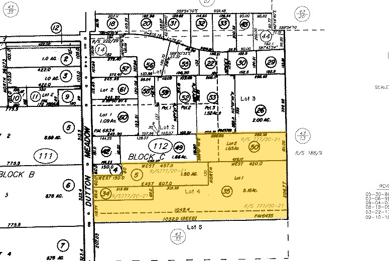 2868-2872 Dutton Meadow, Santa Rosa, CA à louer - Plan cadastral – Image 3 sur 3