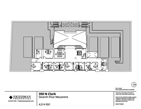 350 N Clark St, Chicago, IL à louer Plan d’étage– Image 2 sur 11