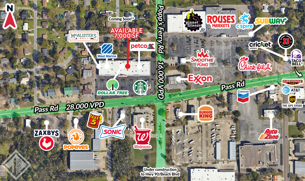 2414 Pass Road, Biloxi, MS à louer - Photo de l’immeuble – Image 3 sur 9