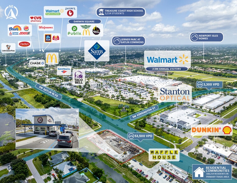 1907 SW Gatlin Blvd, Port Saint Lucie, FL à vendre - Photo de l’immeuble – Image 2 sur 4