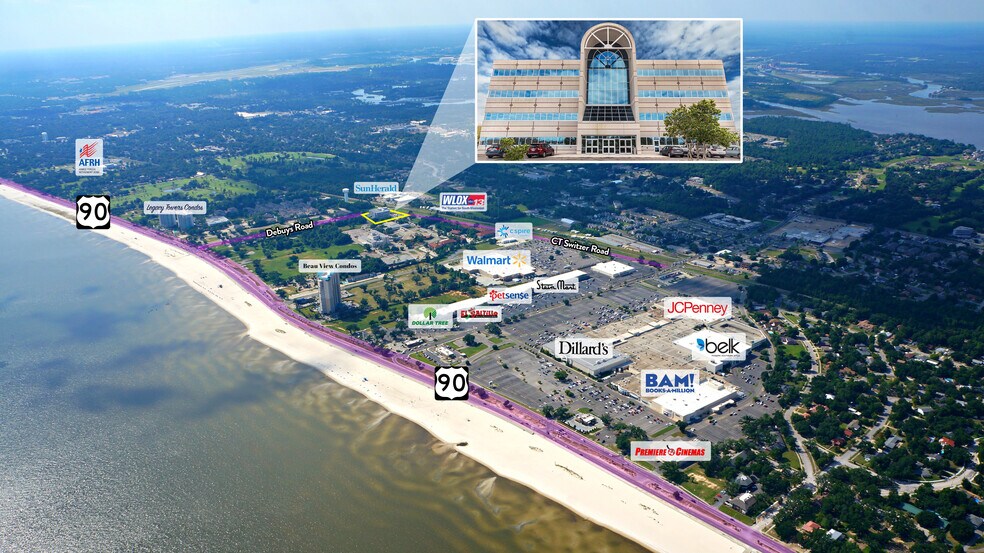 2781 C T Switzer Sr Dr, Biloxi, MS à louer - Aérien – Image 2 sur 2