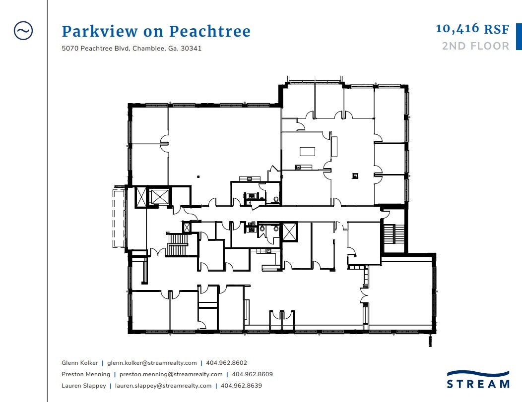 5080 Peachtree Blvd, Chamblee, GA à louer Plan d’étage– Image 1 sur 1