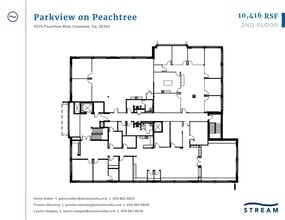 5080 Peachtree Blvd, Chamblee, GA à louer Plan d’étage– Image 1 sur 1