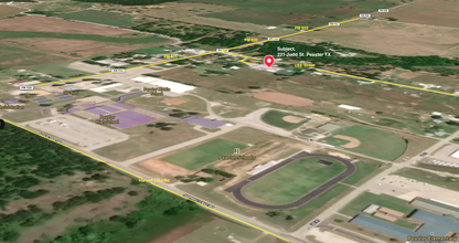 221 Judd St, Weatherford, TX - VUE AÉRIENNE  vue de carte