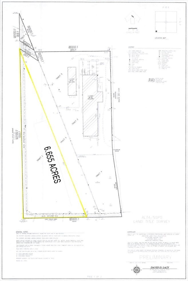 2330 S Little Ave, Cushing, OK à louer Photo principale– Image 1 sur 2