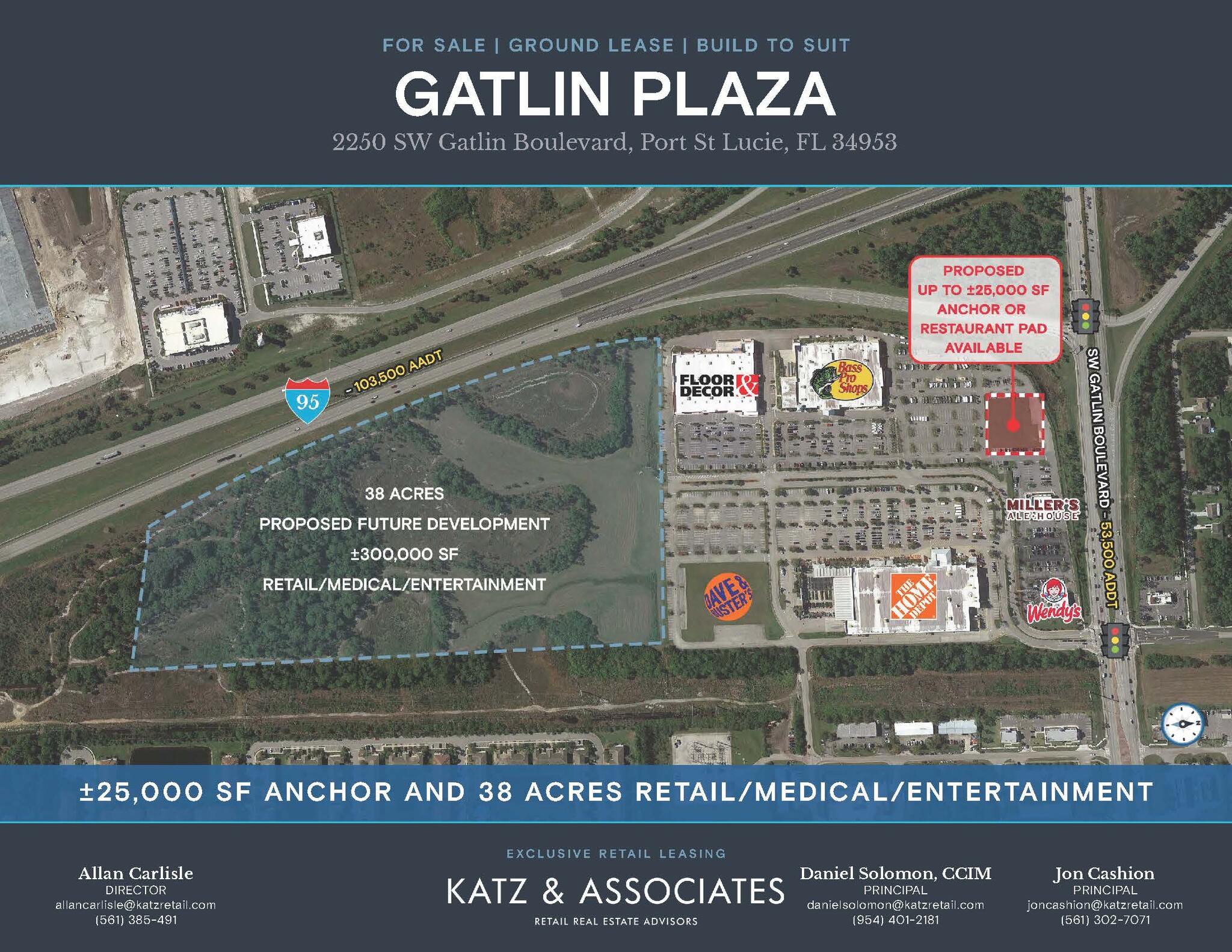 2250 SW Gatlin Blvd, Port Saint Lucie, FL à louer Photo de l’immeuble– Image 1 sur 4