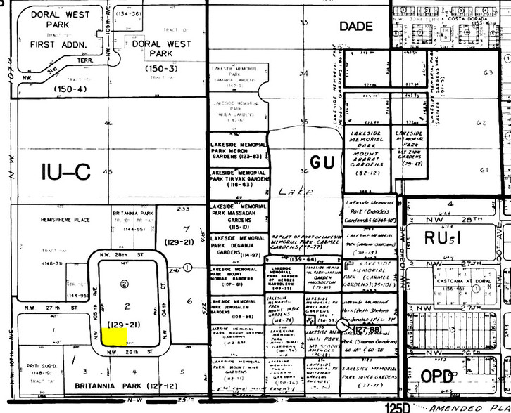 2601 NW 105th Ave, Miami, FL à louer - Plan cadastral – Image 1 sur 71