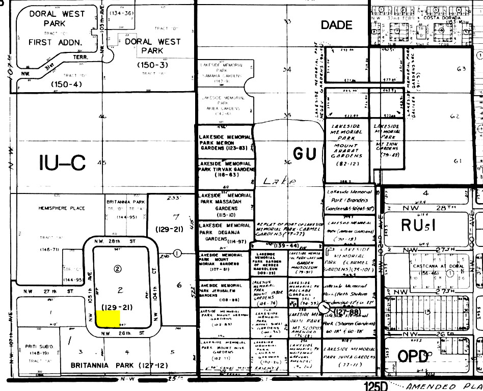 Plan cadastral