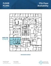 5454 Wisconsin Ave, Chevy Chase, MD à louer Plan d’étage– Image 1 sur 1