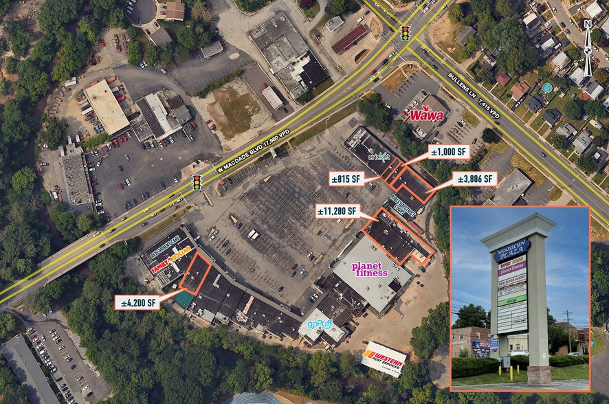 1936 Macdade Blvd, Woodlyn, PA à louer - Aérien – Image 2 sur 3