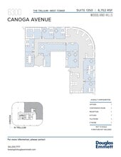 6300 Canoga Ave, Woodland Hills, CA à louer Plan d’étage– Image 1 sur 1