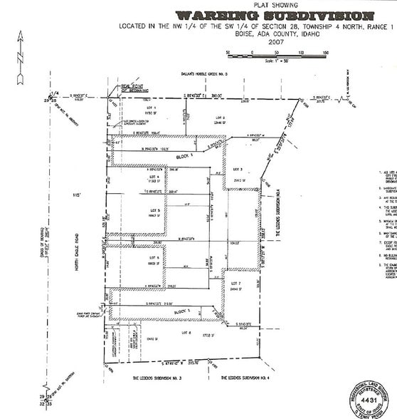 5494 N Eagle Rd, Boise, ID à vendre - Plan cadastral – Image 3 sur 4