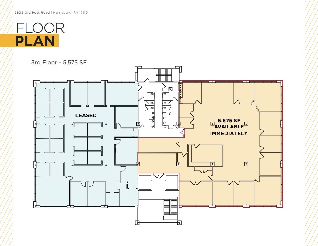 2805 Old Post Rd, Harrisburg, PA à louer Plan d’étage– Image 1 sur 1
