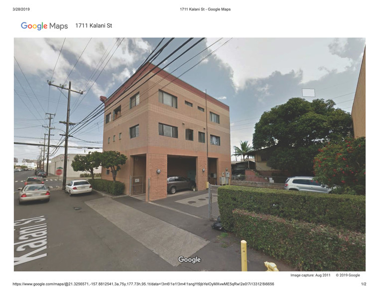 1709 Kalani St, Honolulu, HI à vendre - Photo de l’immeuble – Image 2 sur 6