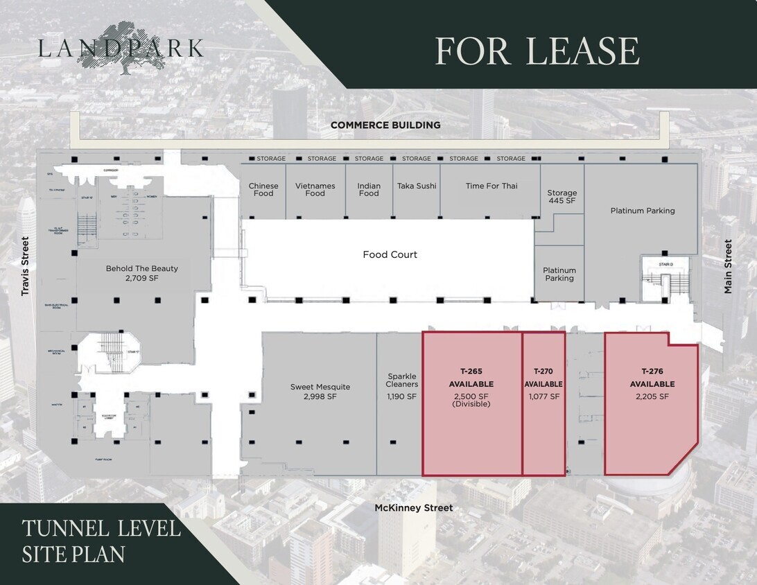 928-930 Main St, Houston, TX à louer Plan d’étage– Image 1 sur 1