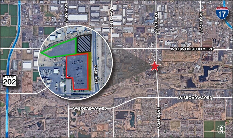 3420 S 35th Ave, Phoenix, AZ à louer - Aérien – Image 2 sur 7