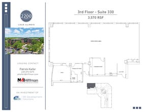 2200 Cabot Dr, Lisle, IL à louer Plan d’étage– Image 1 sur 1