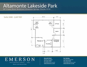 307 Cranes Roost Blvd, Altamonte Springs, FL à louer Plan de site– Image 1 sur 1