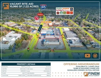 Plus de détails pour 2300 Wynnton Rd, Columbus, GA - Local commercial à louer